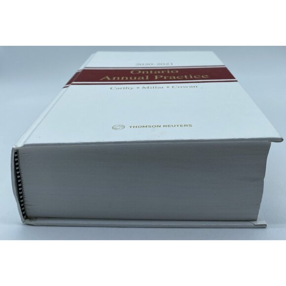 Ontario Annual Practice 2020-2021 Thomson Reuters Hardcover Book Law Canada - Picture 10 of 14